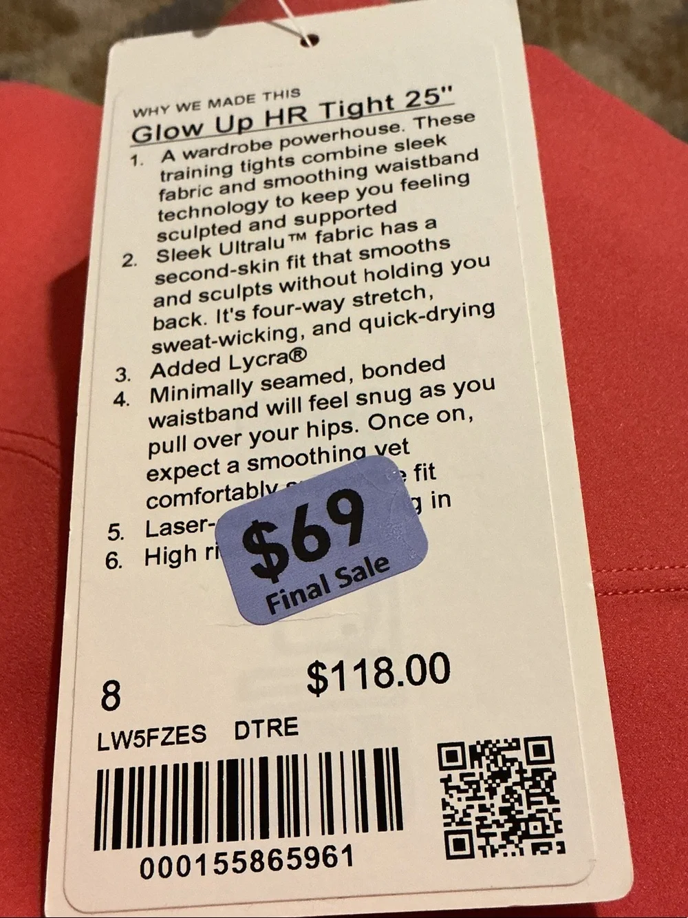 lululemon athletica sleek high